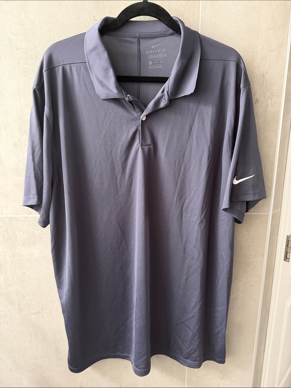 Nike Men's Polo Shirt - Slate Gray. SIZE: XXL